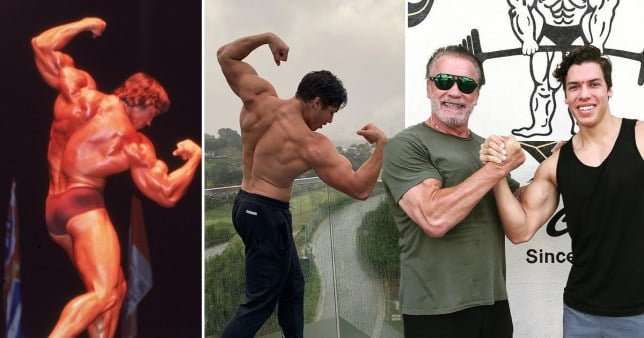 Arnold Schwarzenegger son Joseph Baena